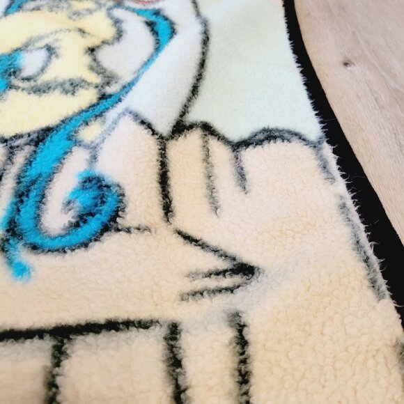 RARE Dr. Seuss Fleece Blanket Featuring Horton The Elephant Fox Cat in The Hat - Picture 5 of 14